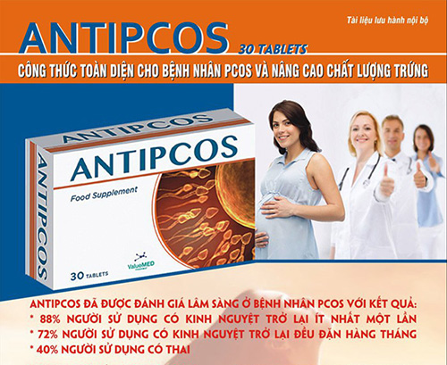 Thuốc Antipcos - Hỗ trợ sinh sản ở nữ