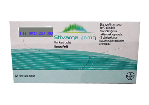 Thuốc Stivarga 40mg (Hộp 28 viên)