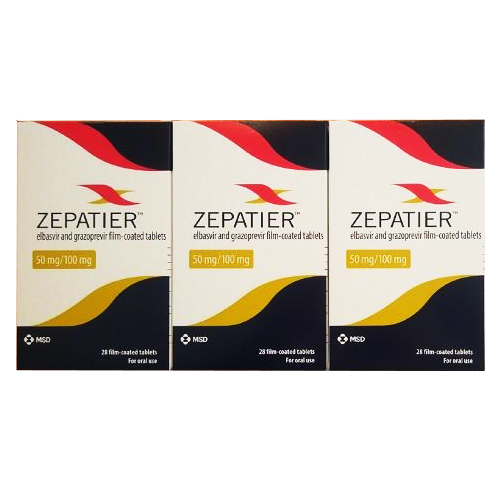 Thuốc Zepatier (hộp 28 viên)