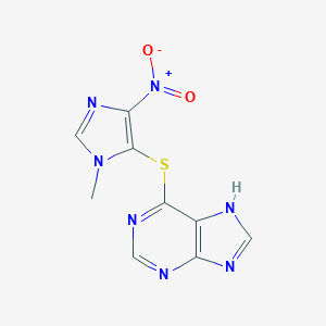 Cấu trúc của Azathioprine