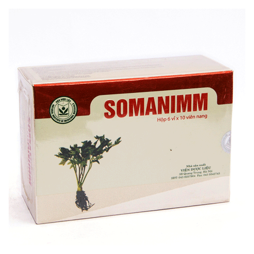 Thuốc Somanimm hỗ trợ tăng cường miễn dịch