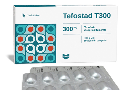 Thuốc Tefostad 300mg Stada (Tenofovir 300mg) - Mẫu mới
