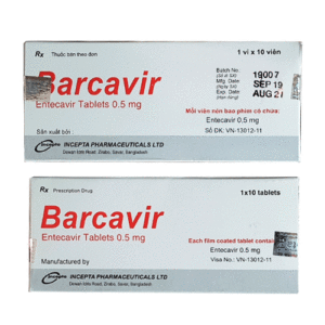 Tác dụng phụ của thuốc Barcavir là gì