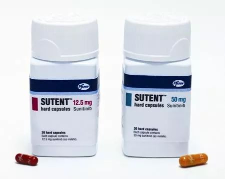 Thuốc Sutent 12,5mg và 50mg (Sunitinib)