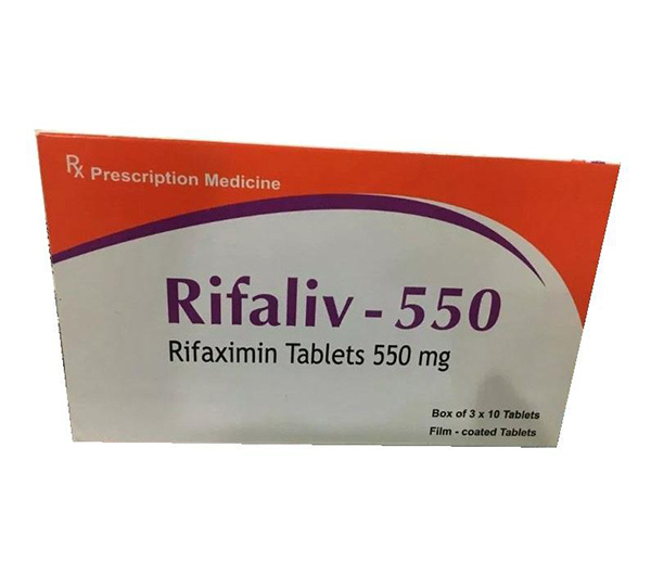 Thuốc Rifaliv 550 - thuốc Rifaximin 550