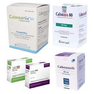 Các thuốc chứa thành phần Cabozantinib