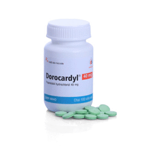 Thuốc Dorocadyl 40mg-Propranolol 40mg