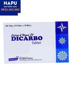 Tác dụng phụ thuốc Dicarbo