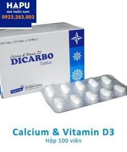 Thuốc Dicarbo nhập khẩu chính hãng