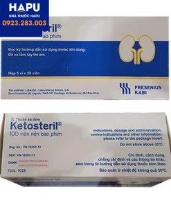 Phân biệt thuốc Ketosteril xách tay và thuốc Ketosteril nhập khẩu