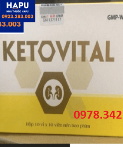 Phân biệt thuốc Ketovital xách tay và thuốc Ketovital nhập khẩu