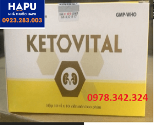 Thuốc Ketovital giá bao nhiêu? Mua thuốc Ketovital ở đâu uy tín?