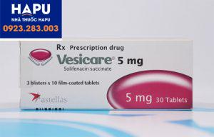 Phân biệt thuốc Vesicare xách tay và thuốc Vesicare nhập khẩu