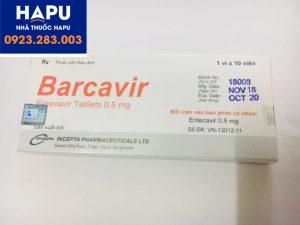 Mua thuốc Barcavir 0.5mg chính hãng giá tốt nhất ở đâu?