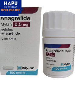 Tác dụng phụ của thuốc Anagrelide