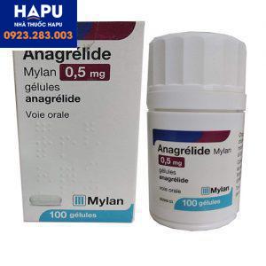 Tác dụng phụ của thuốc Anagrelide