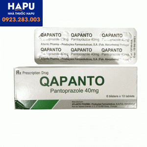 Tác dụng phụ của thuốc Qapanto