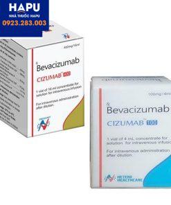 Thuốc Cizumab 100mg/4ml và 400mg/16ml (Bevacizumab)