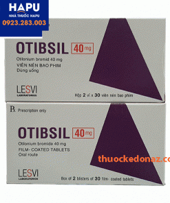 Tác dụng phụ của thuốc Otibsil