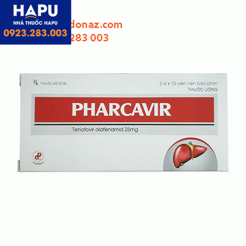 Thuốc Pharcavir 25mg giá bao nhiêu