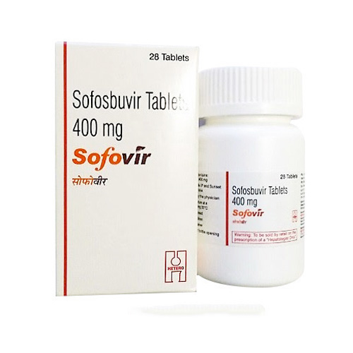 Thuốc Sofosvir 400mg - Sofosbuvir - Thuốc điều trị viêm gan C mãn tính 