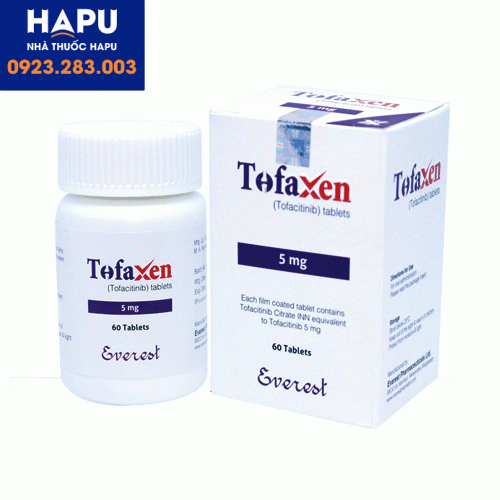 Thuốc Tofaxen 5mg - Tofacitinib 5mg