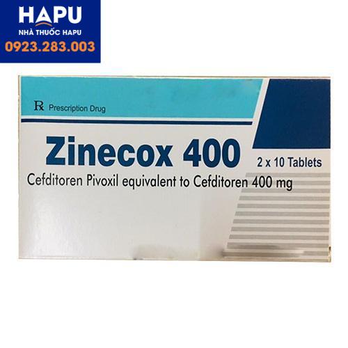Thuốc Zinecox 400mg - Cefditoren 400mg