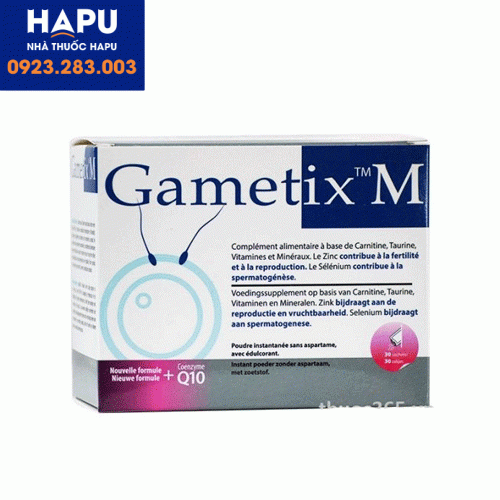 Thuốc Gametix M – Thuốc tăng chất lượng tinh trùng