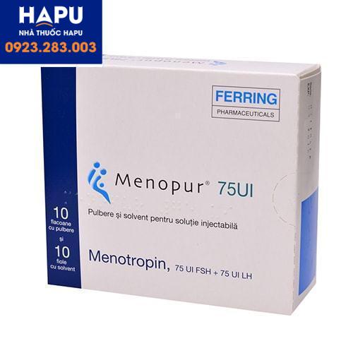 Thuốc Menopur 75IU_600IU_1200IU – Gonadotrophin