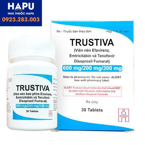 Thuốc Trustiva - Efavirenz - TDF - Emtricitabin