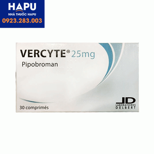 Thuốc Vercyte 25mg Pipobroman 25mg