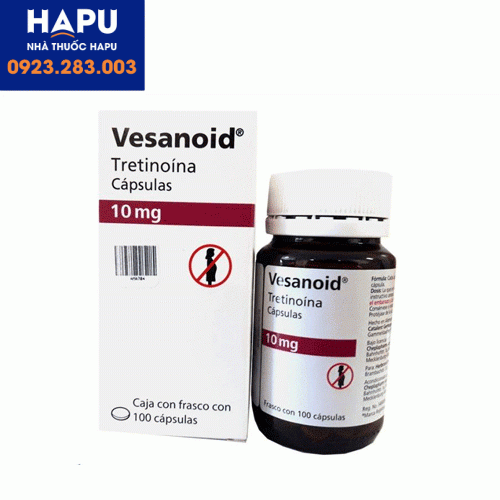 Thuốc Vesanoid 10mg - Tretinoin 10mg