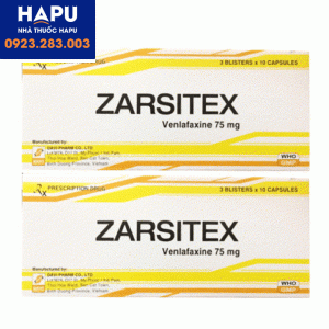 Tác dụng phụ thuốc Zarsitex