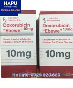 Thuốc Doxorubicin Ebewe nhập khẩu chính hãng