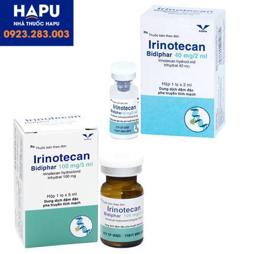 Thuốc Irinotecan Bidiphar - Irinotecan hydroclorid trihydrat