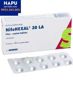Thuốc Nifehexal 30mg – Nifedipine 30mg
