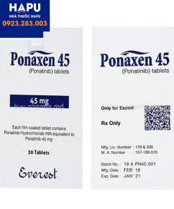 Thuốc Ponaxen nhập khẩu chính hãng