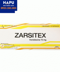 Thuốc Zarsitex 75mg – Venlafaxin 75mg