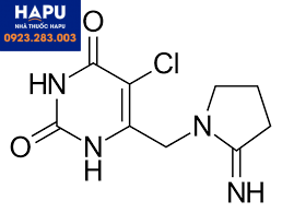 Cấu trúc của Tipiracil