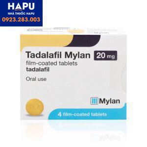 Tác dung phụ của thuốc Tadalafil Mylan