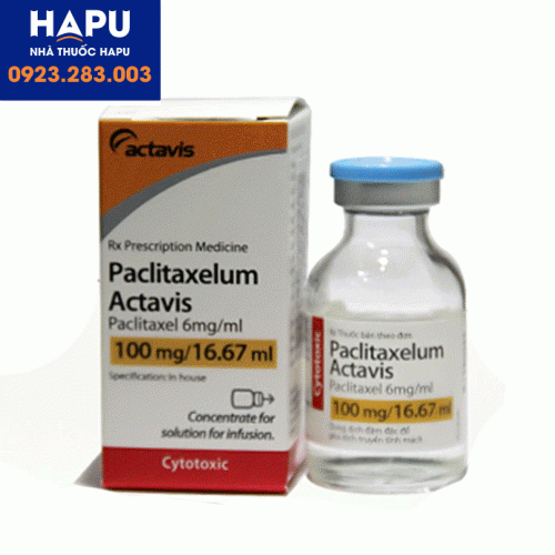 Thuốc Paclitaxelum Actavis - Thuốc điều trị ung thư