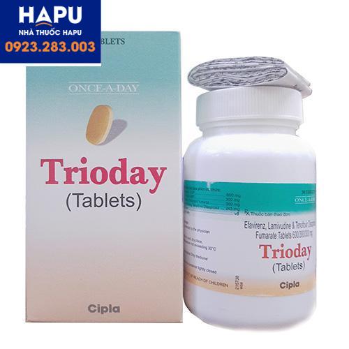 Thuốc Trioday - Thuốc điều trị HIV (Hộp 30 viên) 