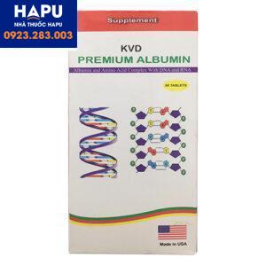 Thuốc KDV premium albumin giá bao nhiêu