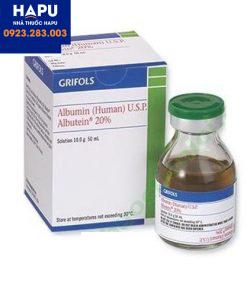 Thuốc Albutein Grifols bổ sung protein huyết tương