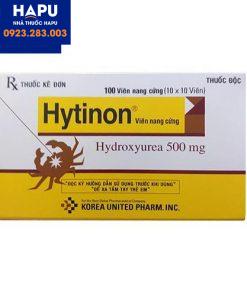Thuốc Hytinon - Hydroxyure 500mg điều trị ung thư máu