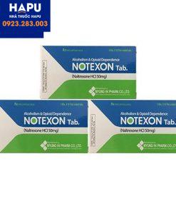 Thuốc Notexon hỗ trợ điều trị nghiện rượu