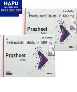 Thuốc Prazheet điều trị kí sinh trùng