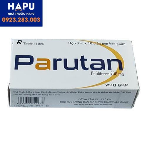 Thuốc Parutan giá bao nhiêu, mua ở đâu tại Hà Nội HCM