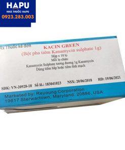 Công dụng giá bán cách dùng thuốc Kacin Green