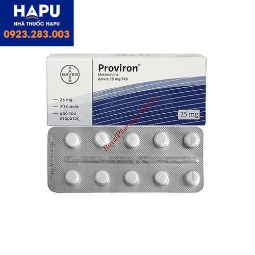Thuốc Proviron có tác dụng phụ gì